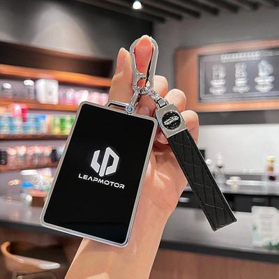 Leapmotor C10/C16 NFC Card Key Holder 2024: High-Grade Shell with Buckle for Women