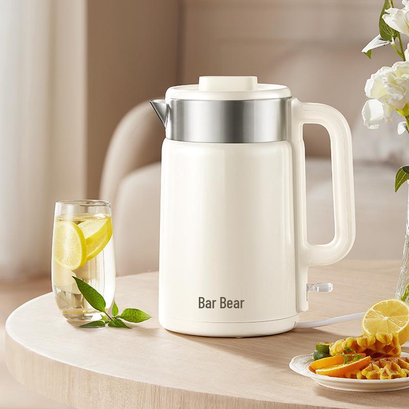 Little Bear 2L Electric Kettle, 304 Stainless Steel, Double Layer, Anti-Scald Design Standard Size