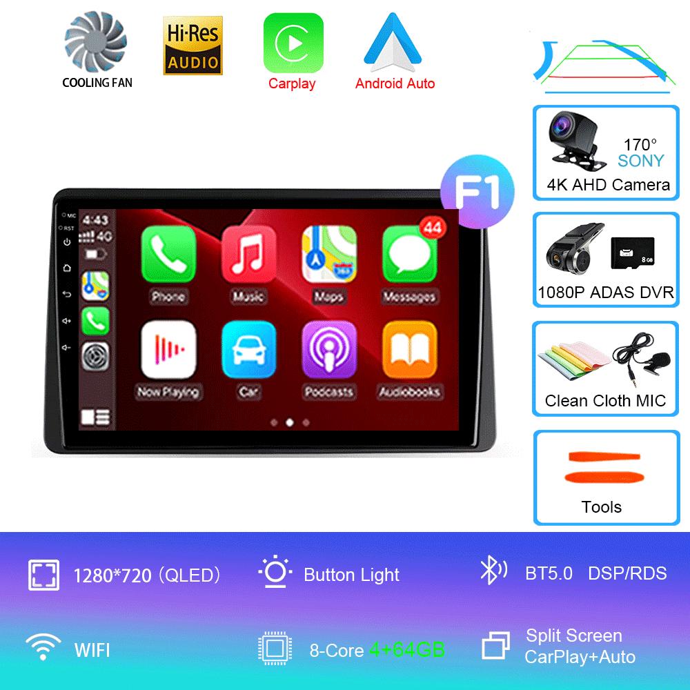 Android 14 Car Radio For Renault Duster HM 2 II 2020 - 2025 Arkana 1 I 2019 - 2025 Multimedia Video Player Navigation Stereo GPS