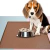 Silikon Auslaufsichere Haustier-Futtermatte Mit Erhöhtem Rand.