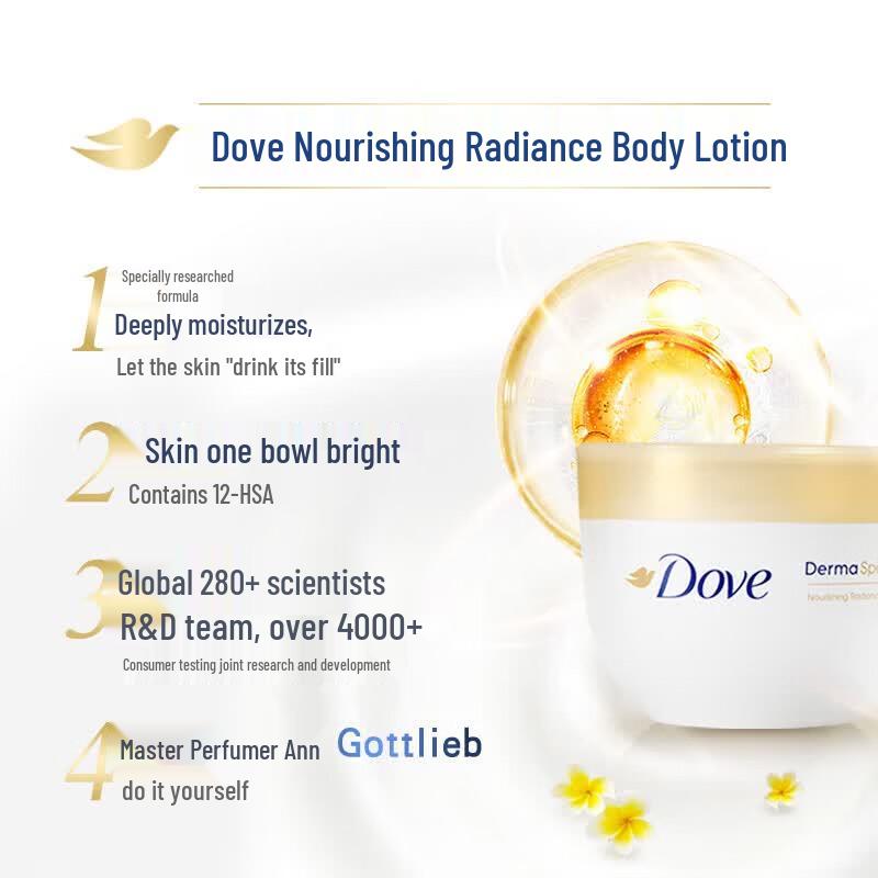 Dove Nourishing & Brightening Body Lotion
