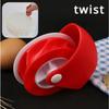 1PC Manual Pizza Pasta Cutter Kitchen Tool - Pastry Cutting Wheel Edge Roller Baking Tool Twist Wheel for Bread And Dough