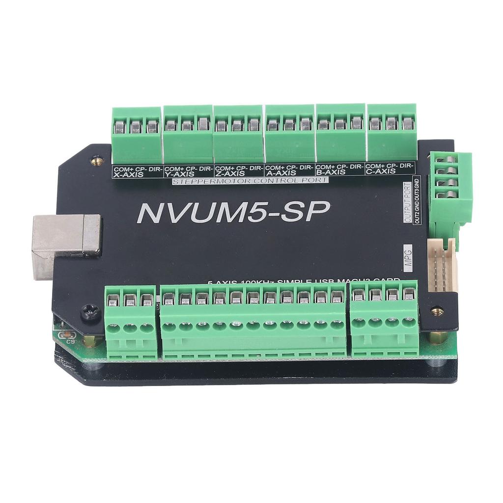 5 Axes CNC Motion Control Board USB Engraving Machine Controller Panel 10 Input 3 Output 18?32V