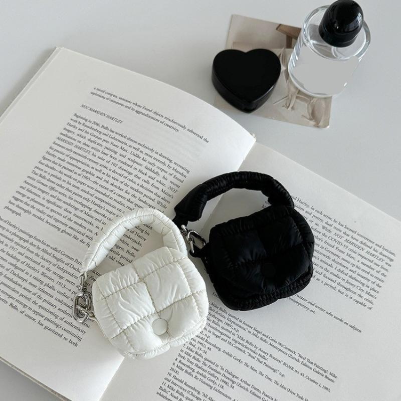 Mini Bag Mini Cloud Waist Pack Lightweight Solid Secure Button Closure With Decorative Coin Purse And Headphone Bag