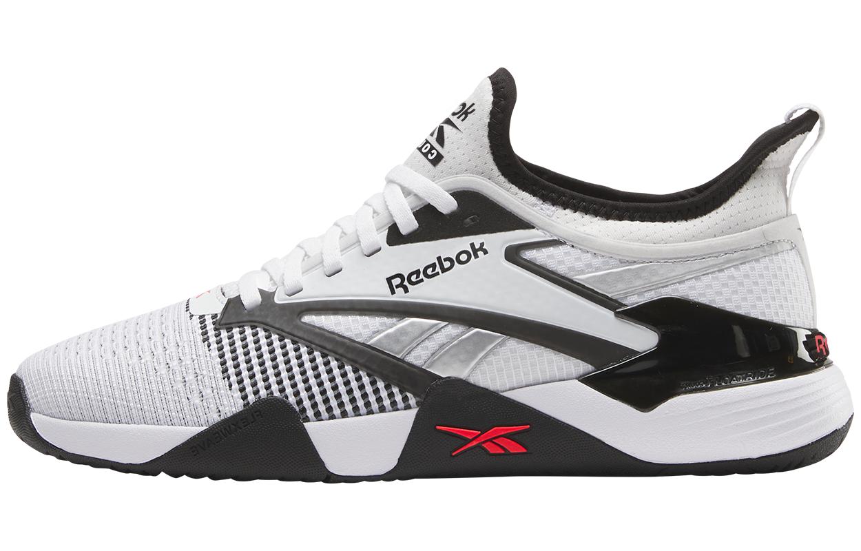 Nano Court Reebok  Черный Белый Энергетический Красный  100212265