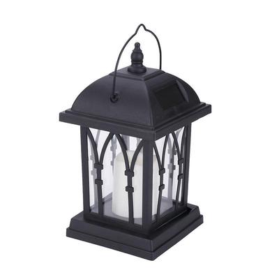 Solar Lantern Light Portable Flame Outdoor Decorative Lamp Lantern Outdoor Decorative Lamp