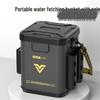 Portable Transparent Fish Keeper: Foldable Fishing Bucket & Lure Container