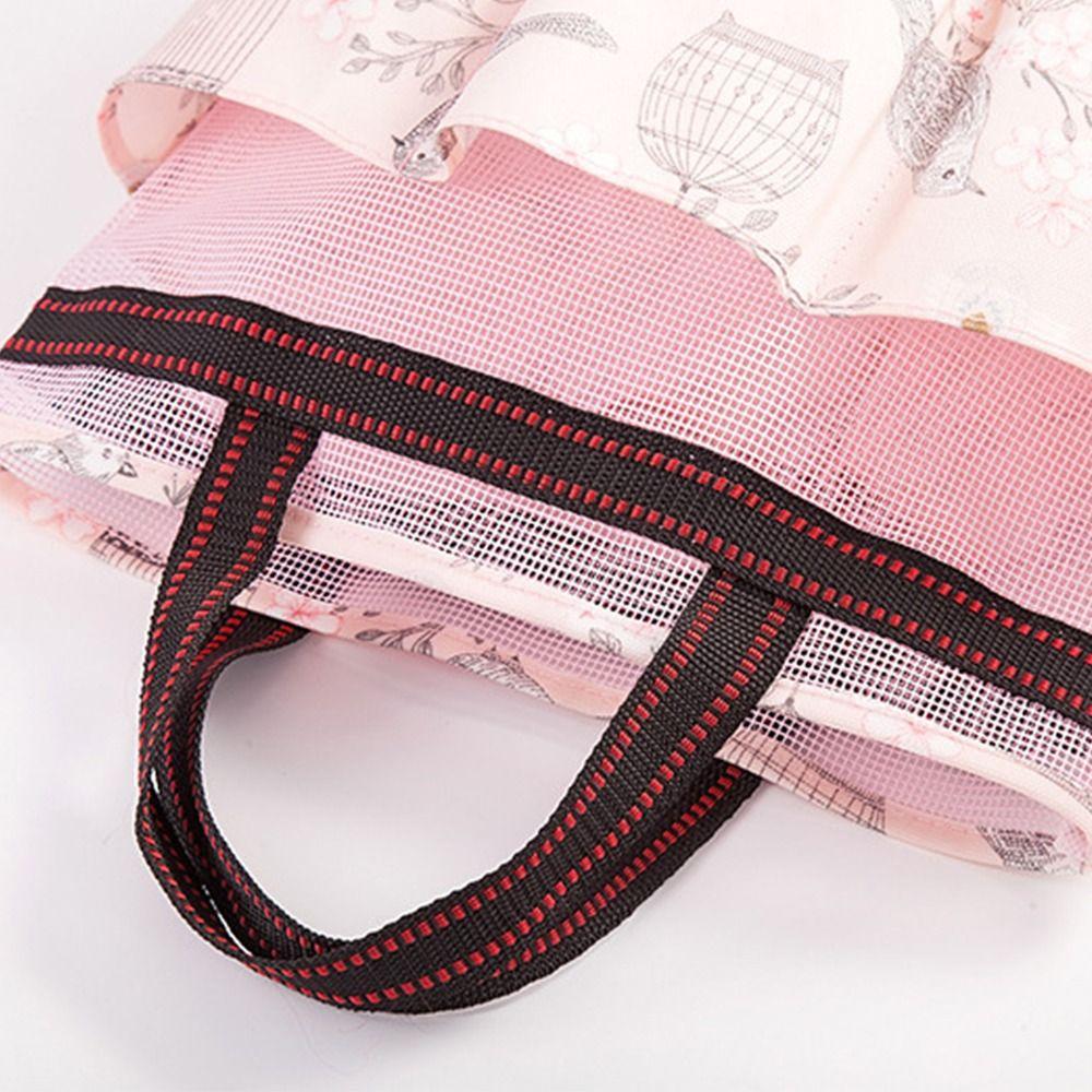 Beach Bag Zipper Wash Pouch Cosmetic Bags Korean Storage Bags Toiletry Handbag Women Clutch Bag