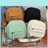 Trendy Small Canvas Shoulder Bag For Students In Elegant Colors Soft And Stylish
