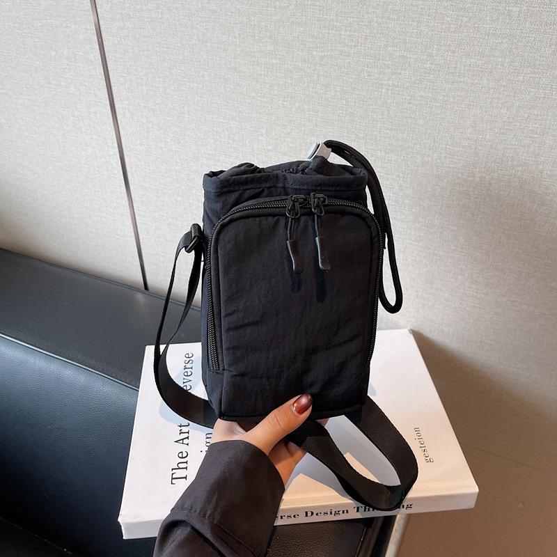 

Сумка для поездок на работу Сумка-чехол для зонта Kettle Женская новая сумка-мессенджер Мини-маленькая сумка Портативная сумка через плечо чёрный