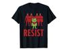 Portland 2025 Resist Frog for Men Women Protest Anti ICE Activist Political Shirt Letters Cartoons Printed Tshirt Tops Adult