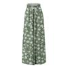 Women's Summer Wide Leg Pants High Waisted Flowing Pockets Fashion Casual Casual Bohemian Printed Beach Pants