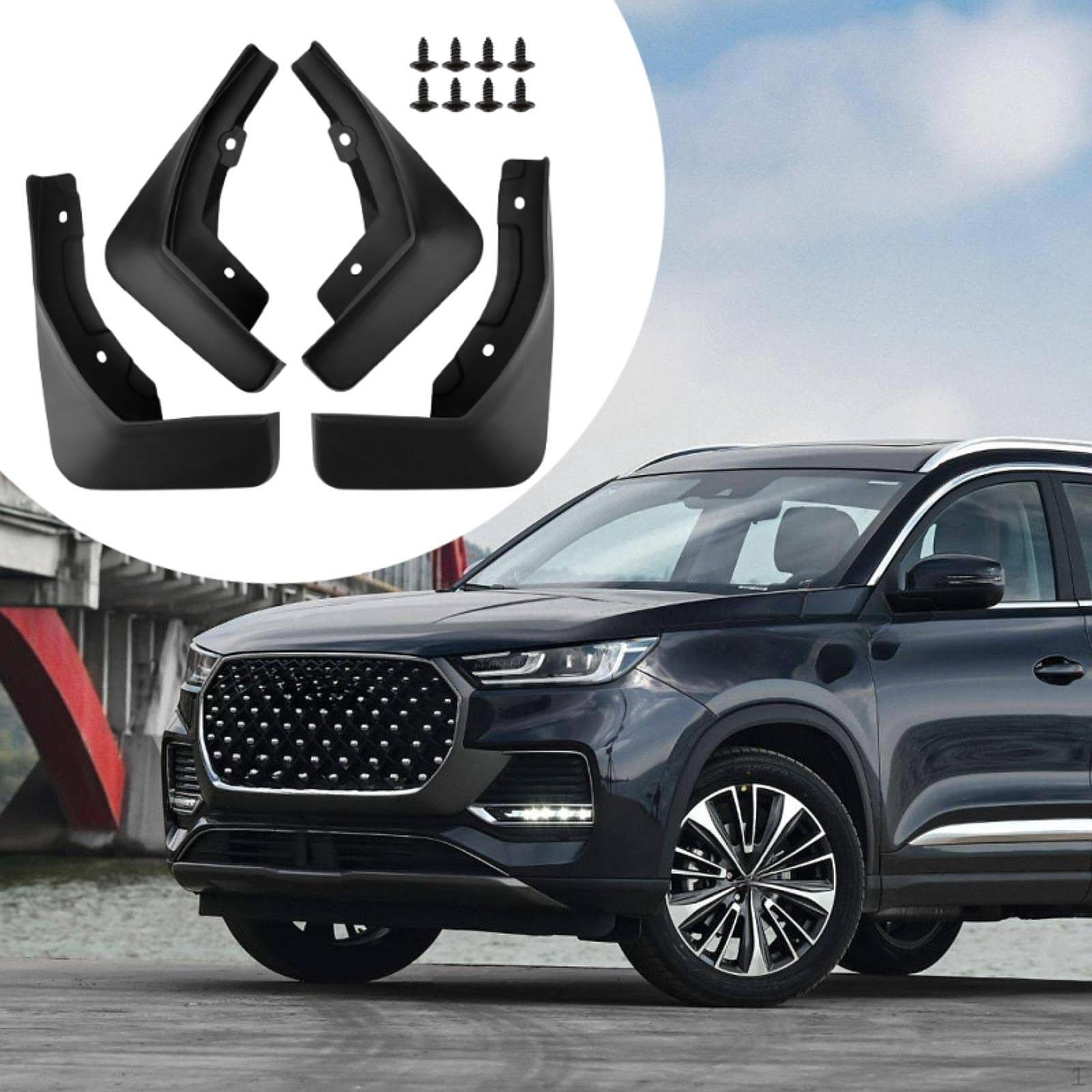 

4 шт. Брызговики для автомобиля Высокопроизводительные автомобильные аксессуары Стабильные брызговики Защита для