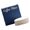 100Pcs Not Decolorant Coffee Filter Papers for Espresso Machine Handle Heat Resistant Coffee Filters Accessories
