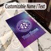 Crystal Velvet Rug Austria Wien FC Print Custom Name Text Floor Mat Home Decor