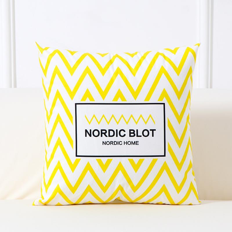 Pillow Cushion Office Waist Cushion Living Room Chair Sofa Waist Cushion Nordic Ins Style Simple and Modern