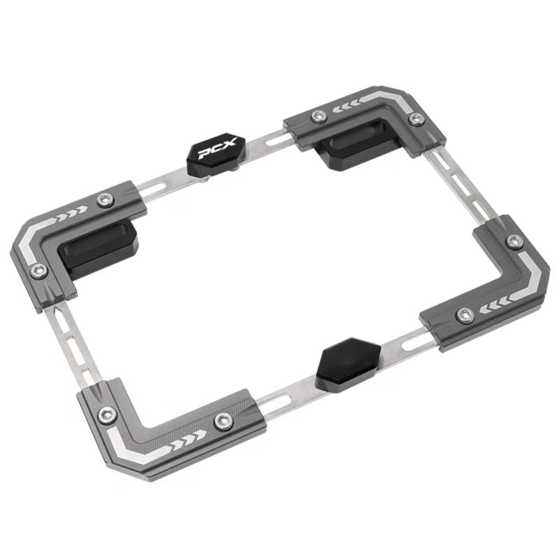 For Honda PCX 125 150 160 Adv 150 160 350 ADV150 Adv350 -2023 Motorcycle License Plate Number License Frame Holder