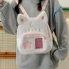 Cute Dog Shaped Backpacks With Adjustable Strap Practical Easy To Clean Wear Resistant Children's Bag