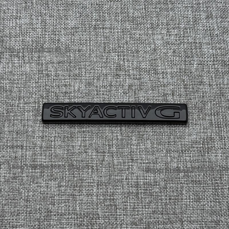 For Mazda MX5 Miata NC ND Front Grille Emblem Rear Trunk Badge Glossy Black ABS Logo Car Exterior Sticker Decal Accessories Rcfjz77