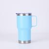 20oz/30oz Stainless Steel Car Thermos Bottle Tumbler with Handle Lid Insulated Travel Coffee Mug Double Wall Keep Drink Hot/Cold