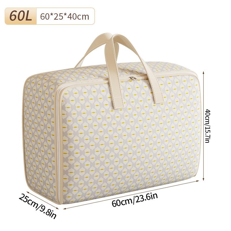 

Большая сумка для хранения одежды на молнии, переносной органайзер для одежды, одеял, одеял, сумки для хранения, пылезащитный ящик для хранения дома