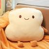 cute toast pillow blanket