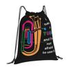 Tuba Backpack For Student School Laptop Travel Bag Tuba Horn Brass Band Band Nerd Band Geek Symphony Orchestra Musical Musician