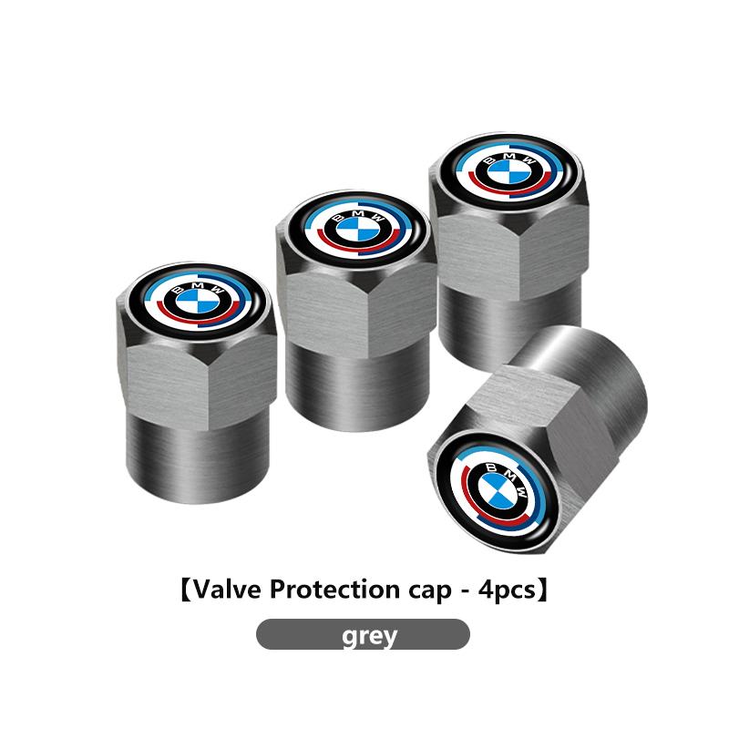 

For BMW 4Pcs Car Styling Aluminium Alloy Wheel Tire Valve Cover Caps X1 X3 E39 E46 E30 E36 E87 E60 E90 F26 G02 E70 F15 E53 G05