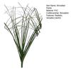 2Pcs Simulated Plants Fake Grass for Handicrafts Artificial Green Plant Stems Realistic Decoration for Home Office Weddings Parties Indoor Outdoor