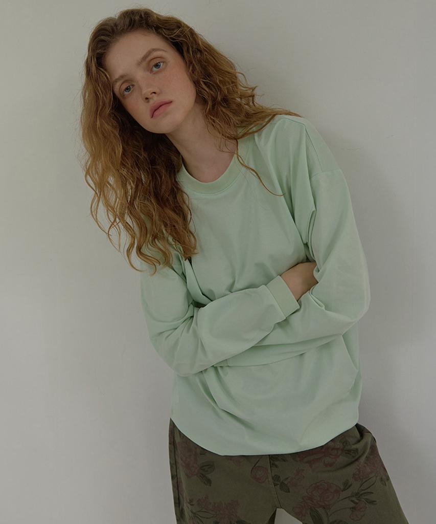 LONQUE Silket Long Sleeve T-Shirt (Mint)