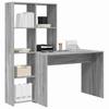 Desk Grey Sonoma 138.5 x 55 x 143 cm Particleboard