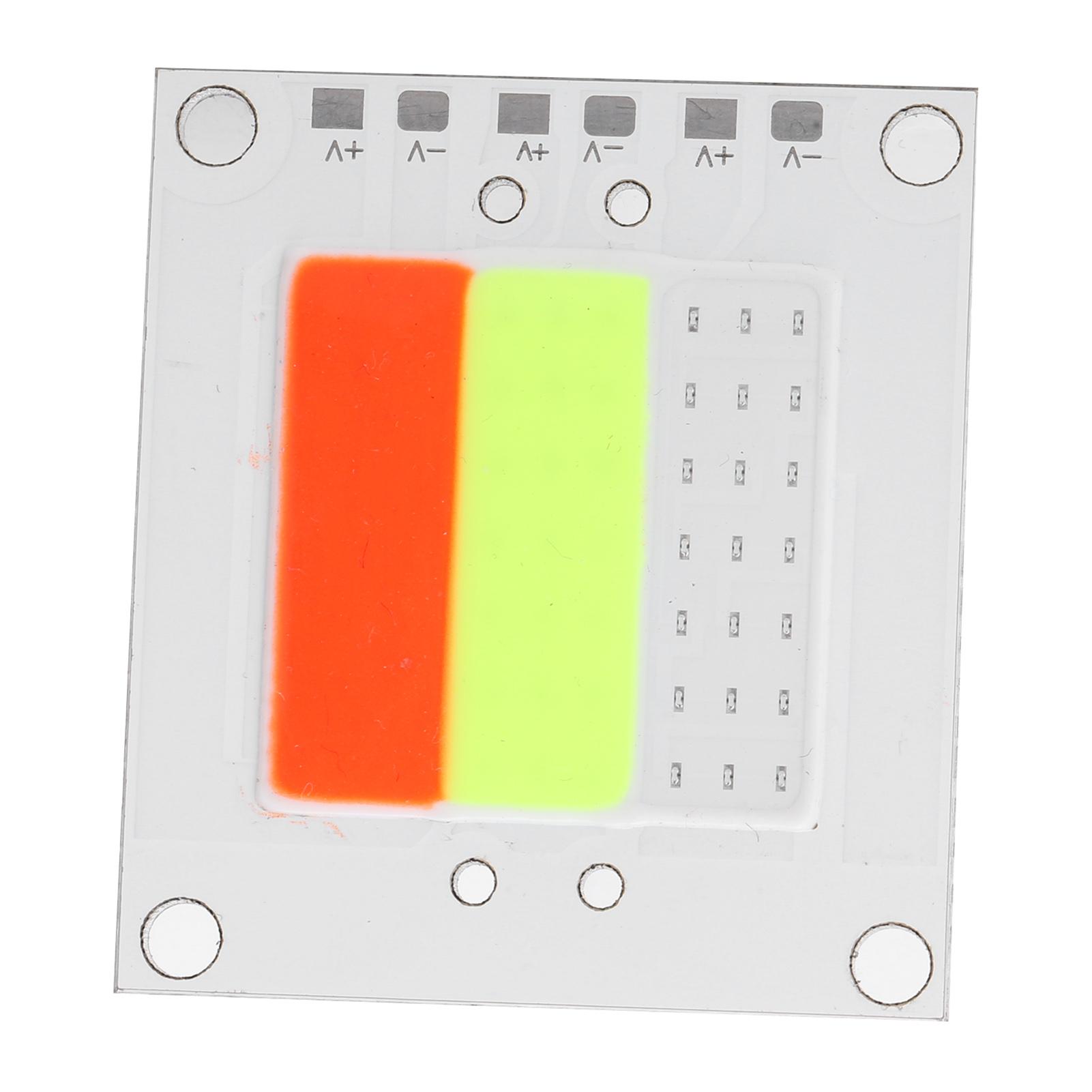 

40X45мм 50Вт Светодиодный Интегрированный Источник Света Высокой Мощности COB Лампа Прожектор Красный Зеленый Синий