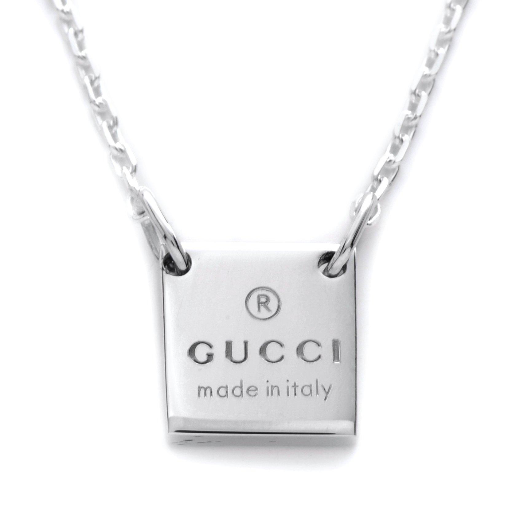 

Gucci Silver Necklace 223514-J8400-8106 [Used]