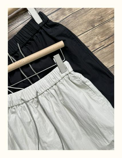 Yinmu Elastic High Waist A-line Plus Size Casual Summer Skirt