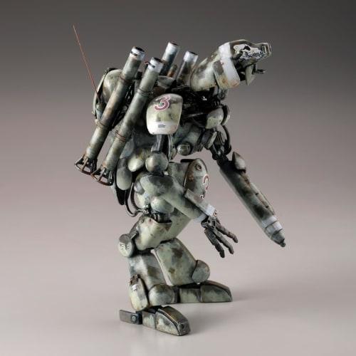Kaiyodo ARTPLA Maschinen Krieger Final Hunt Set & Jerry Can Uncle 1/35 Scale Unpainted Plastic Model Kit