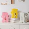 Niedlicher Taschentuchbox-Halter, kreative Form, lebendige Farbe, rutschfestes Design, Papierhalter mit großer Kapazität, platzsparende Schreibtischdekoration