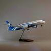 Diecast Resin Plane Model 1/130 Scale 47CM Model Airplane B787 Aircraft Oman Air Airline W Light and Wheel Gifts home Collection