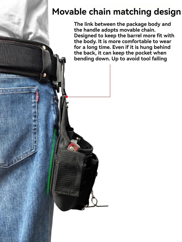 Tool Belt Bag Rotary Hang Up Quickly Conversion Parts for Tajima Universal Accessories