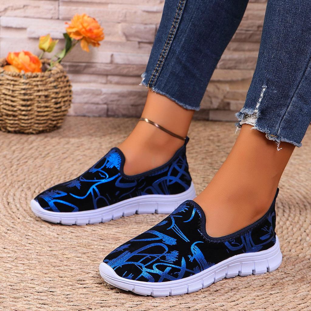 Fashion Women Fashion Multi Round Toe Sneakers Flat Bottom Comfortable Casual Single Shoes Platform Shallow Mouth Plus Size Shoes