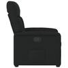 Vidaxl Foldable Armchair, Black, Upholstered In Fabric