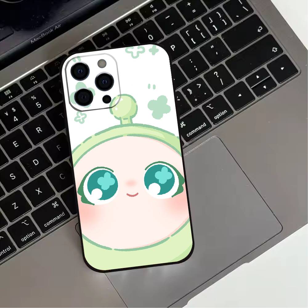 Cute E-Eggy P-Party-EP  Phone Case For iPhone 17,16,15,14,13,12,11 Plus,Pro Max,XS,Soft Silicone Black Cover
