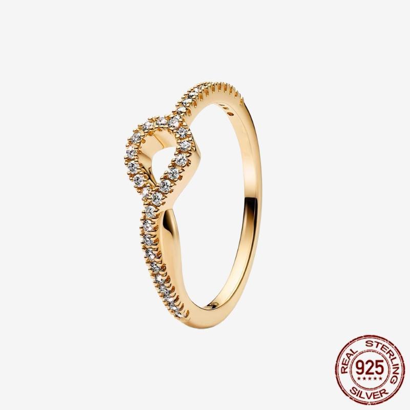 925 Sterling Silver Open Ring Style  Paved Heart Butterfly Flower Colorful Gemstone Ring For Women Daily Wear Jewelry Gift 2026