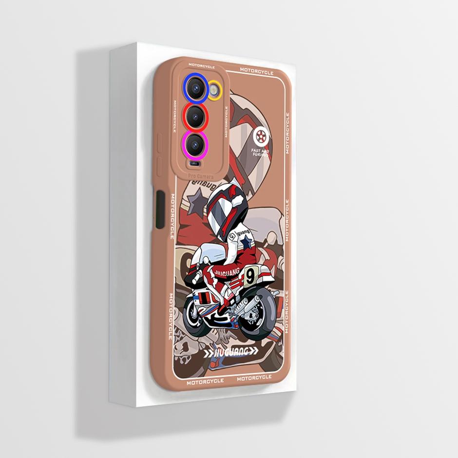 For Tecno Camon 18 18P Case CH6 CH7 Soft Silicone Phone Cover for Camon 18 Camon18 P Camon18P Cases Straight Edge Bumper Fundas