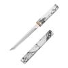 Stainless Steel Peeling Fruit Knifemulti-purpose Knife Kitchen Barbecue Cutting Fishing Knife with Lid