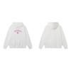 NOAH Pink Cross Print Hoodie Men Women Loose Casual Winter Sweatshirt