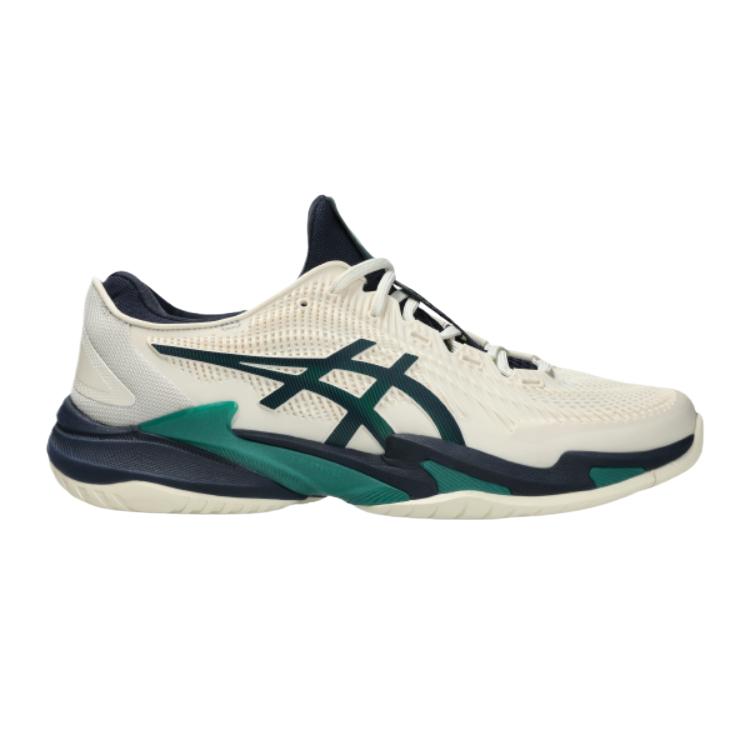 New Asics Court FF 3 Low Top Tennis Shoes Unisex Beige 1041A370-105