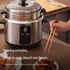 TRIANGLE 316 Stainless Steel Rice Cooker with Steamer CN Plug (adapter Included)
