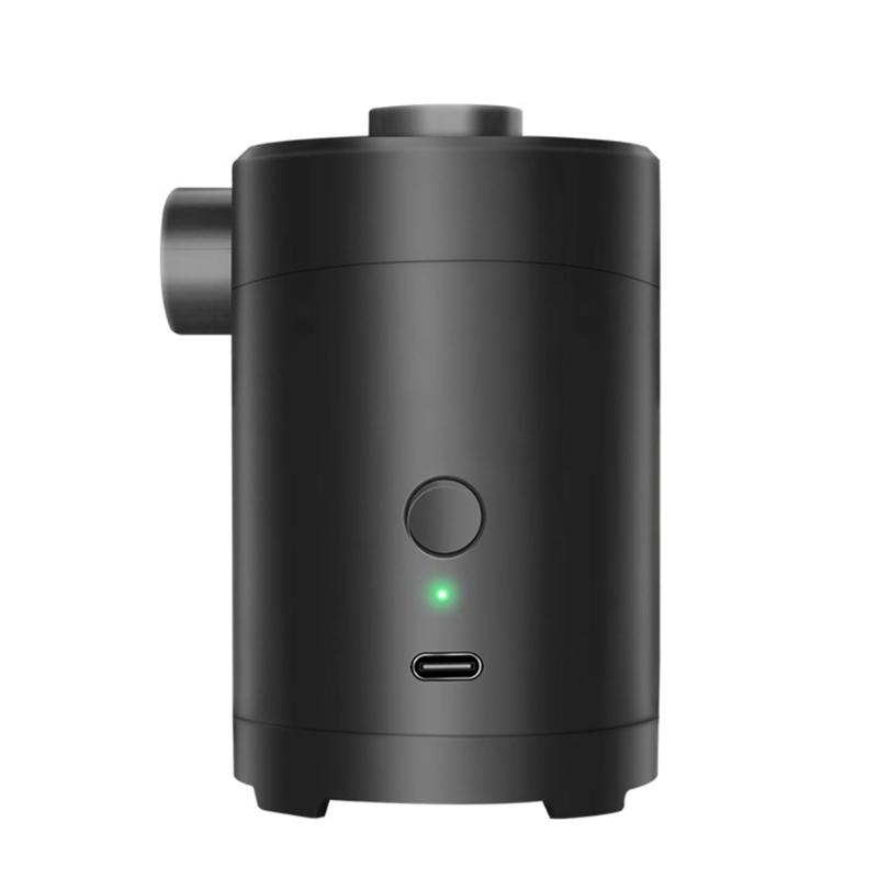 Compacts Rechargeable Air Pumps For Inflatables with 4 Nozzles Fast Flows Overheats Protecting Outdoor Travel Essential