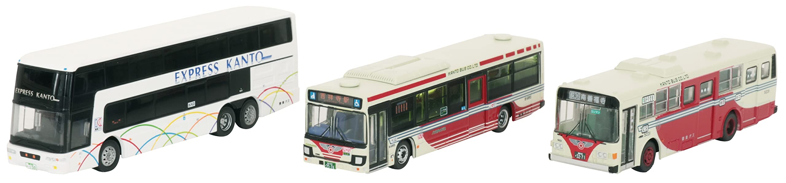 

The Bus Collection Bus Collection Kanto Bus 90th Anniversary Set Diorama Supplies 317296 3-Car