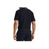 Under Armour Playoff Pique Golf Polo Men Tops Black 1345459-002